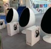 DB Systems headset & egg chair