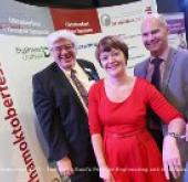 From left to right, Coun Neil Foster, Pamela Petty & Darren Race From left to right, Coun Neil Foster, Pamela Petty & Darren Race